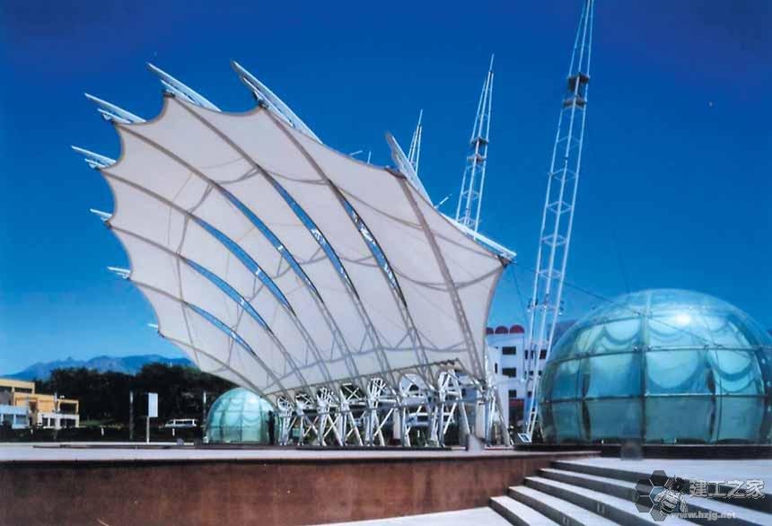 深州车棚膜结构网架